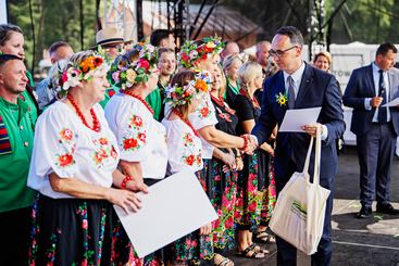 Dożynki Województwa Łódzkiego w Spale za nami